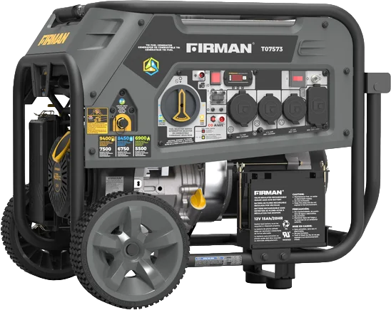 TRI FUEL 7500W GENERATOR